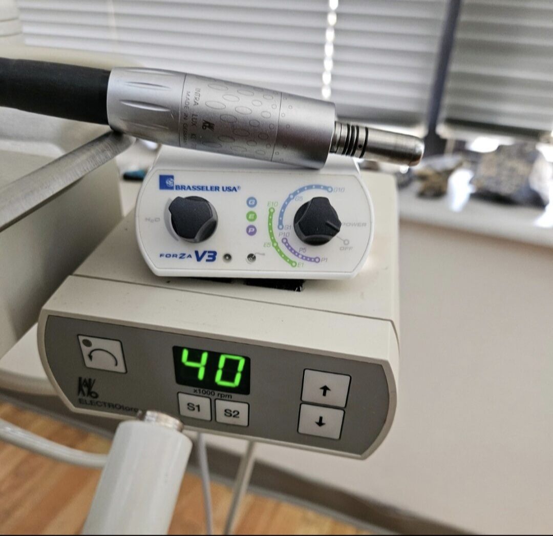 KaVo ELECTROtorque electric motor control unit with INTRA LUX motor, purchased from a local practice