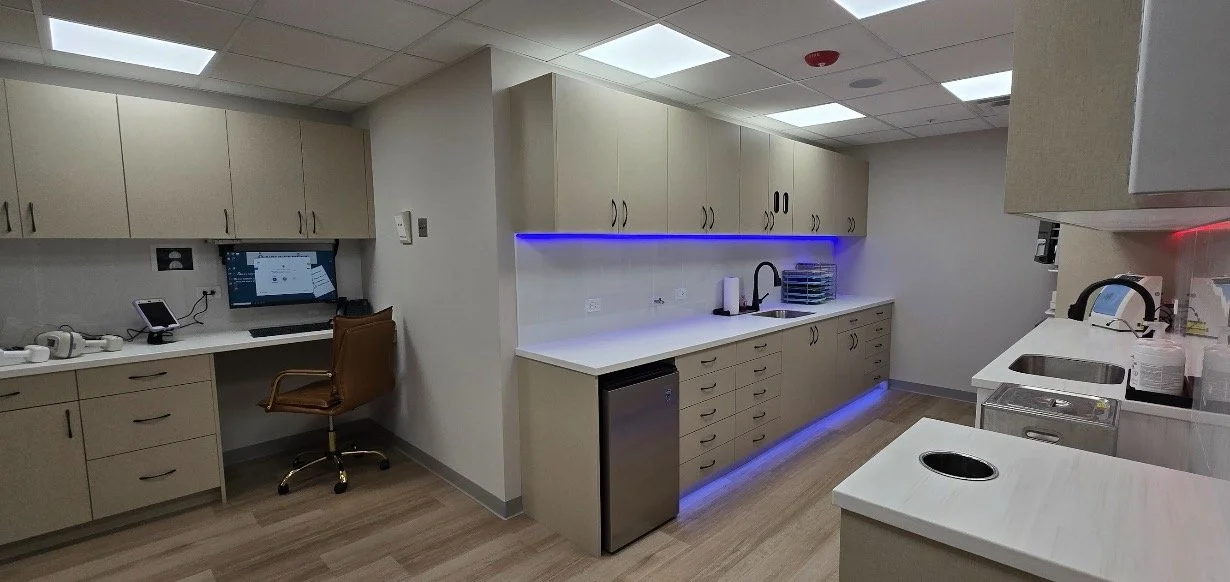Sterilization center before decommissioning